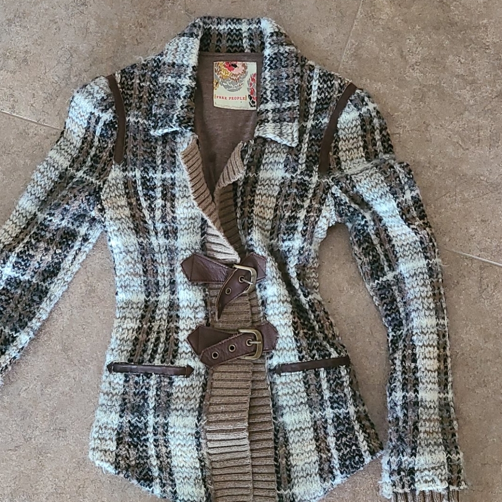 Free People Sweater Jacket